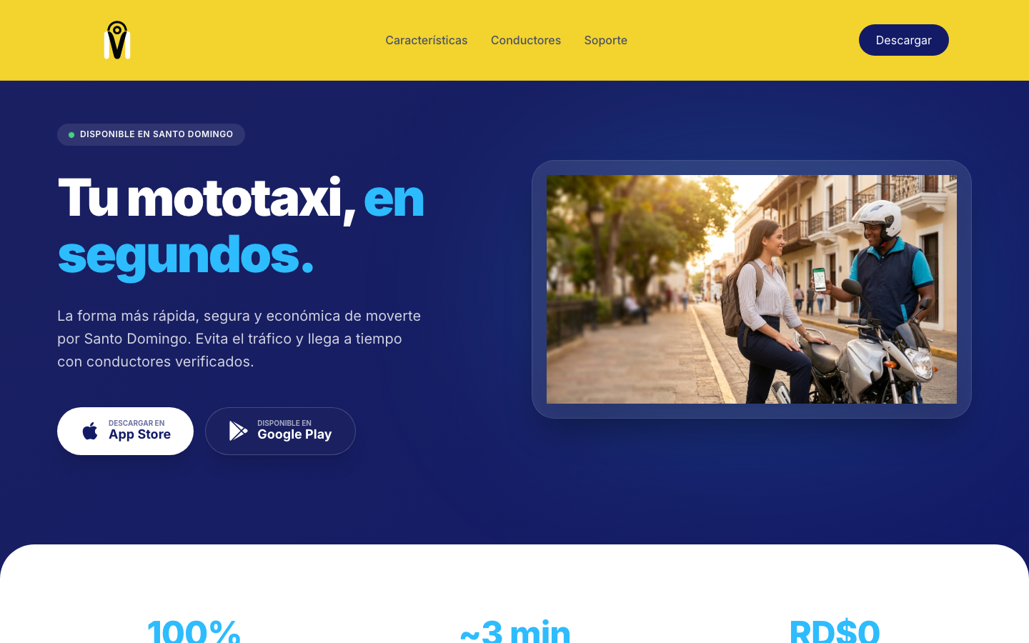 M Voy — Marketing Site